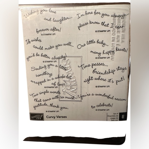 Stampin' Up! Four Retired Rubber Stamp Set All New - Picture 6 of 11